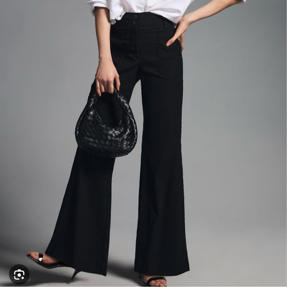 Anthropologie Maeve Naomi Pants size 12 black